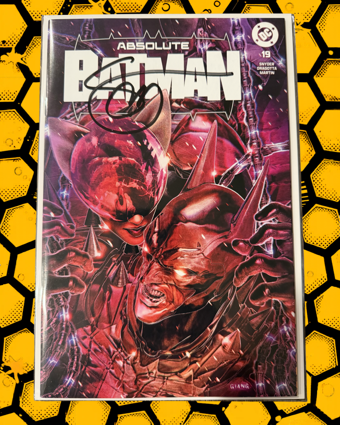 Absolute Batman #19 ~John Giang Exclusive SIGNED BY Scott Snyder