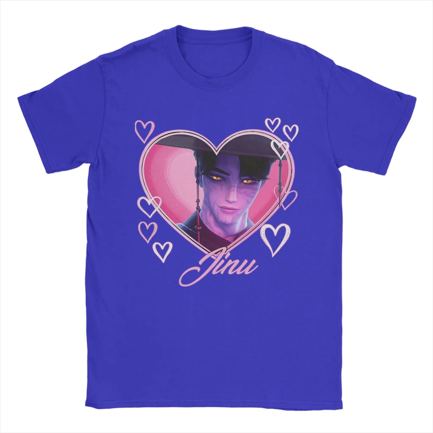 💘 Jinu Heart KPOP Demon Hunters Tee – Anime-Inspired Streetwear