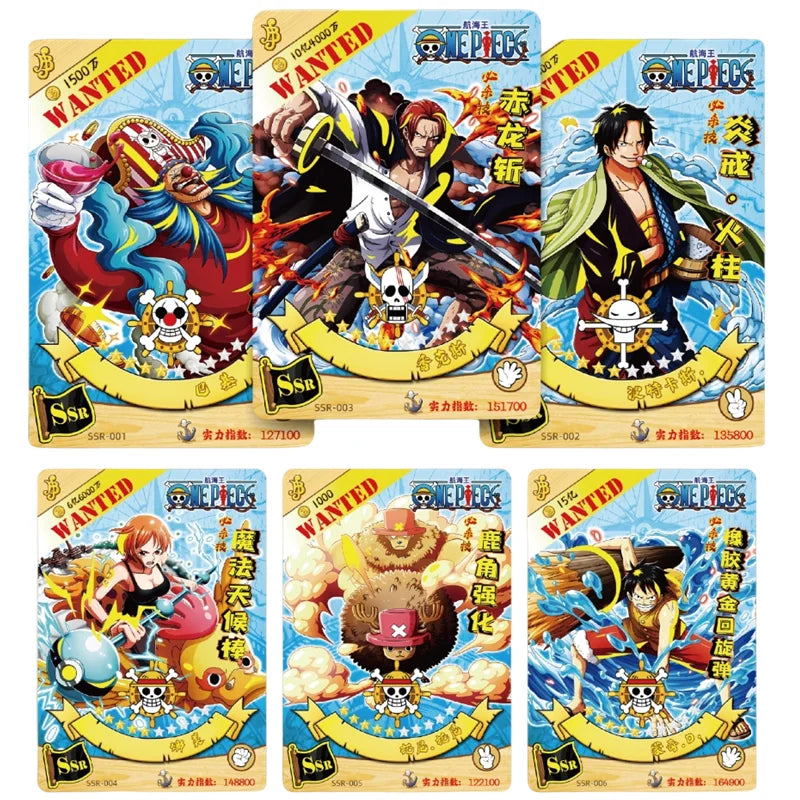π΄ββ οΈ One Piece SR/SSR Trading Card Collection Box (Luffy, Nami & More)