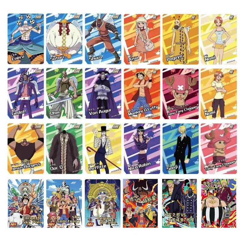 π΄ββ οΈ One Piece SR/SSR Trading Card Collection Box (Luffy, Nami & More)