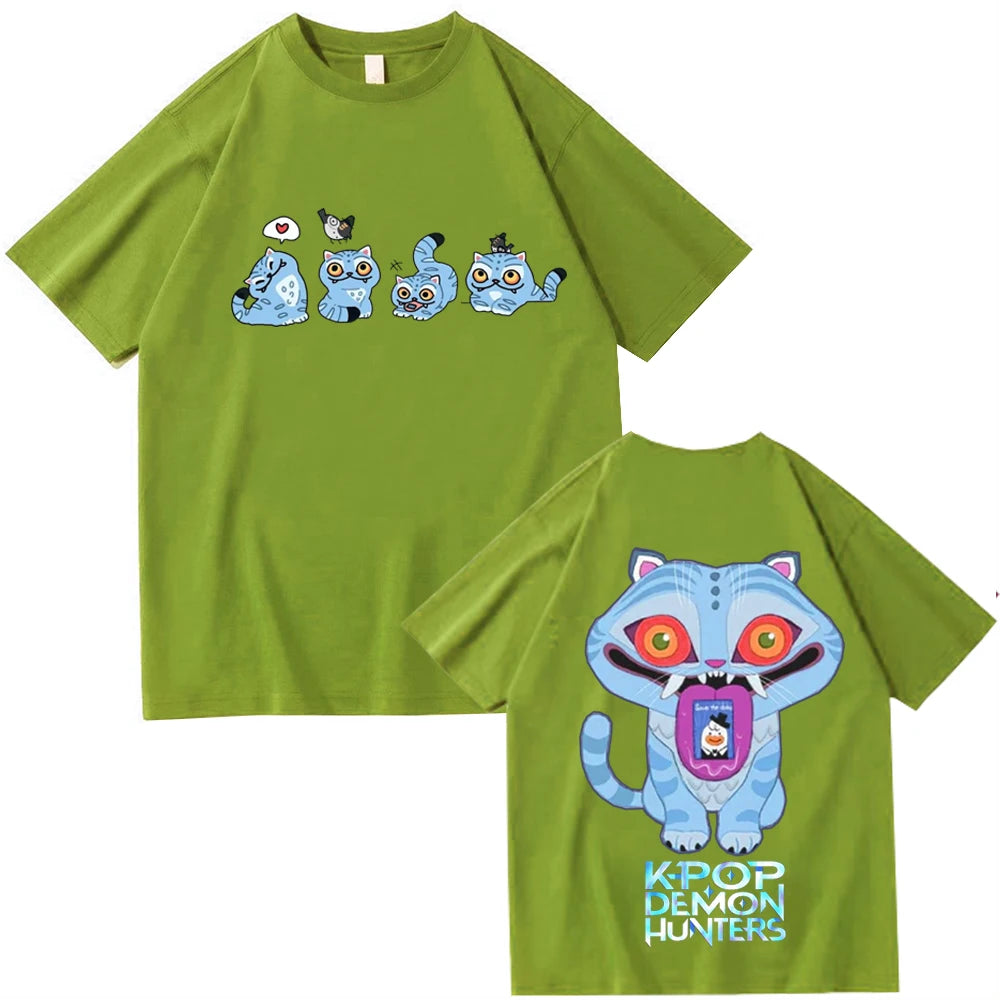 π― Derpy Tiger KPop Demon Hunters Tee β Harajuku Style