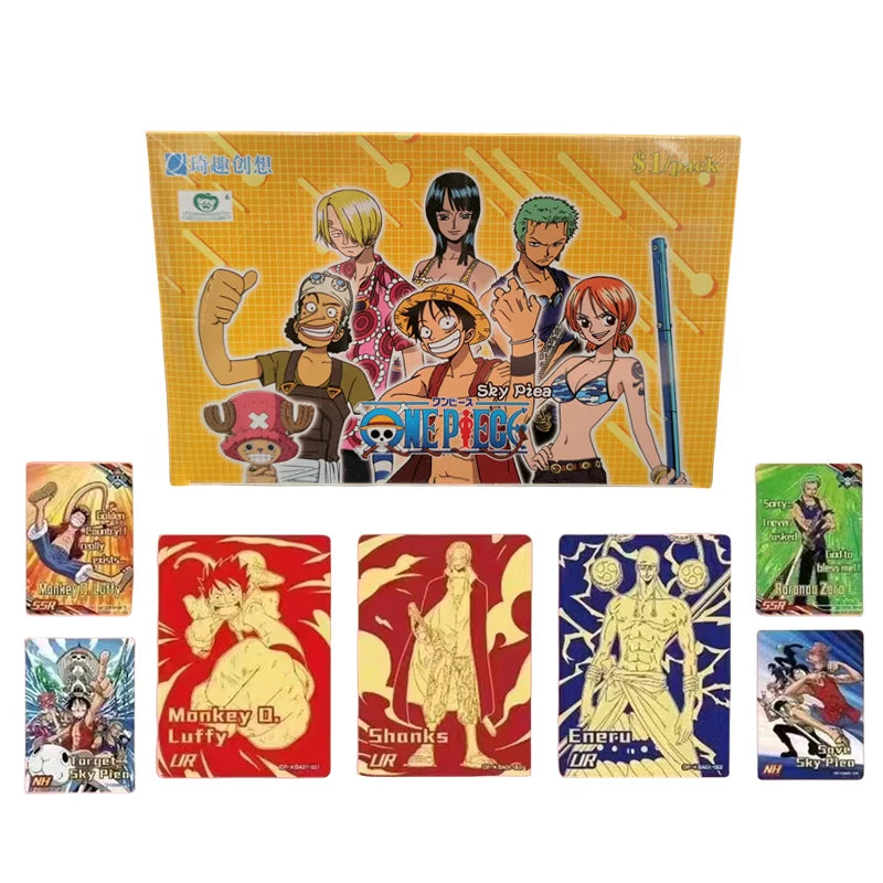 π΄ββ οΈ One Piece SR/SSR Trading Card Collection Box (Luffy, Nami & More)