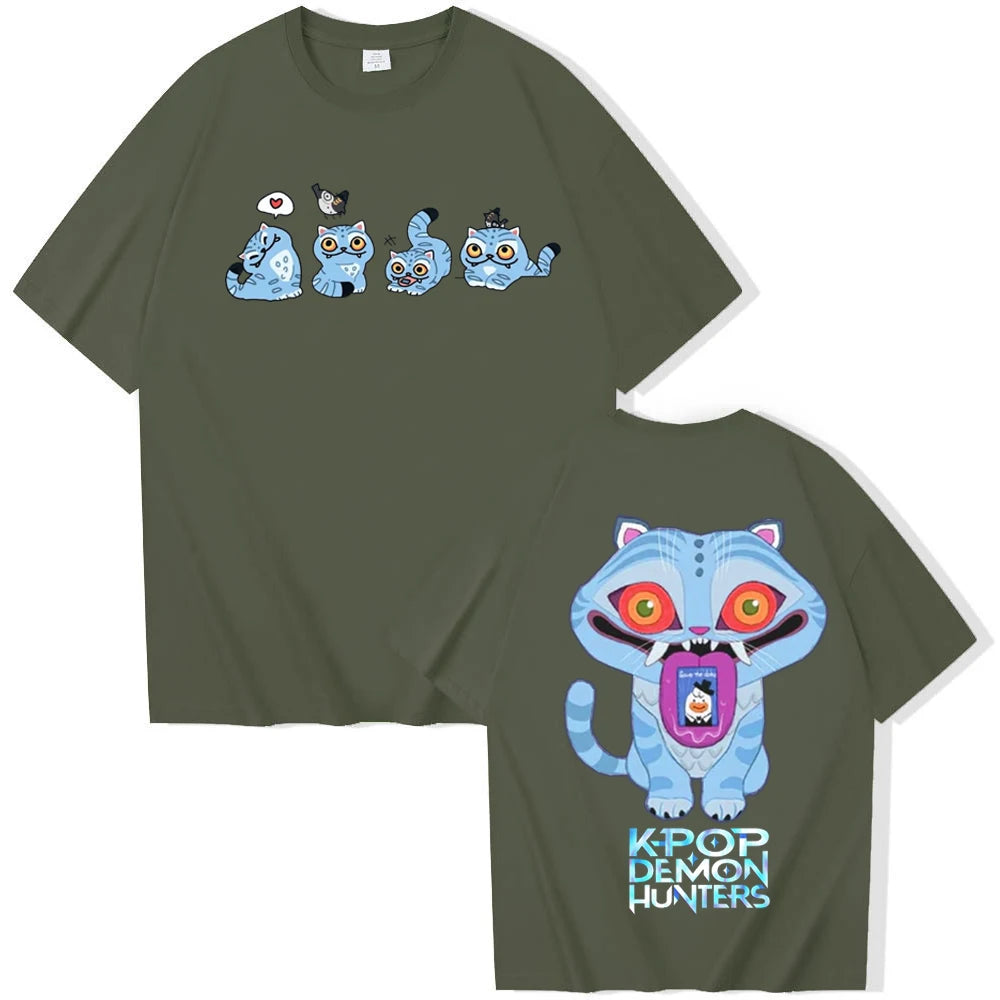 π― Derpy Tiger KPop Demon Hunters Tee β Harajuku Style