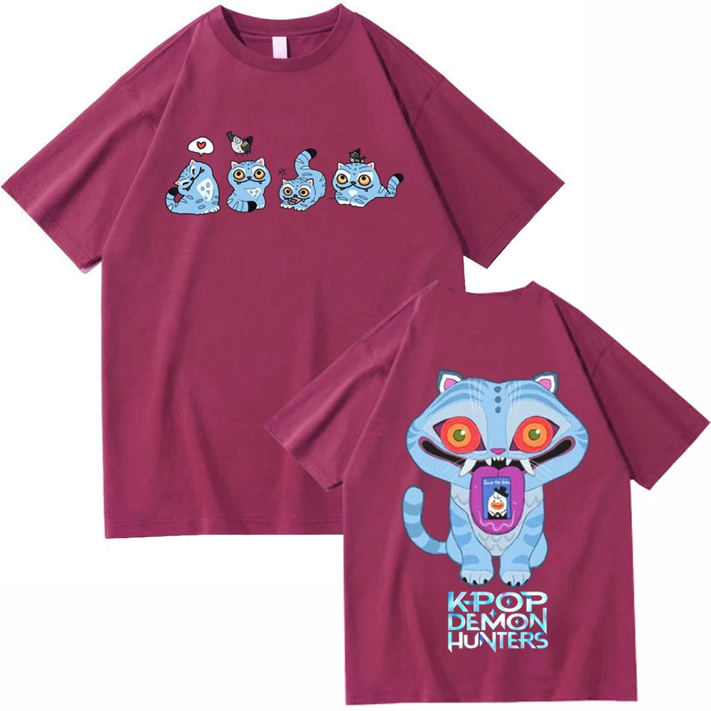 π― Derpy Tiger KPop Demon Hunters Tee β Harajuku Style