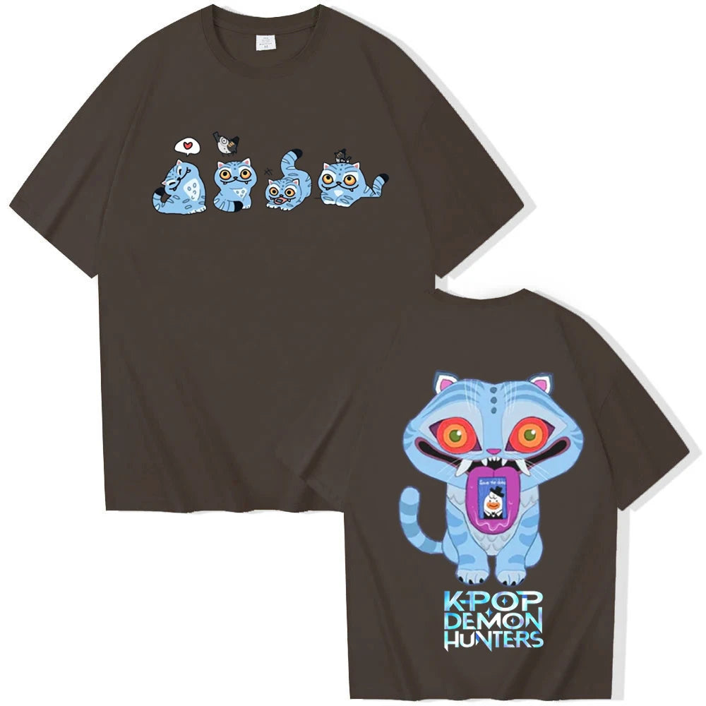 π― Derpy Tiger KPop Demon Hunters Tee β Harajuku Style
