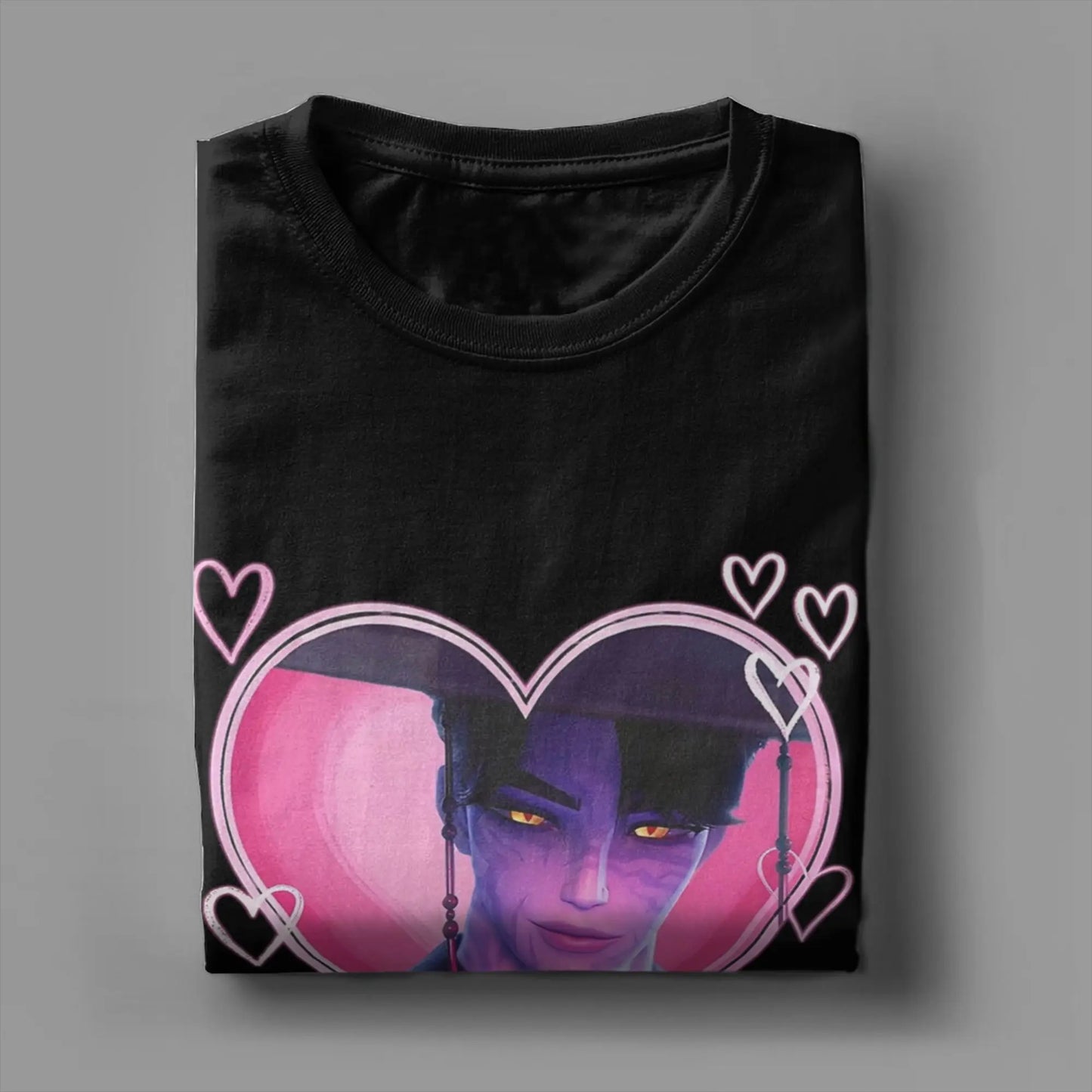 💘 Jinu Heart KPOP Demon Hunters Tee – Anime-Inspired Streetwear