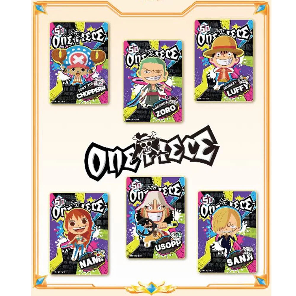π΄ββ οΈ One Piece Anime Card Booster Box β Full Character Set (Luffy, Zoro & More)
