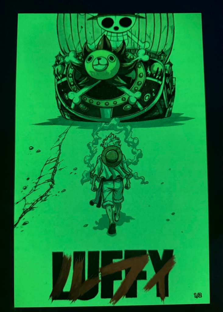 Luffy: Akira Homage β Anime Expo Nerd Honey Exclusive Drop π¨ Original Artwork by Shehzan Qureshii π₯ Limited Print Run Exclusive