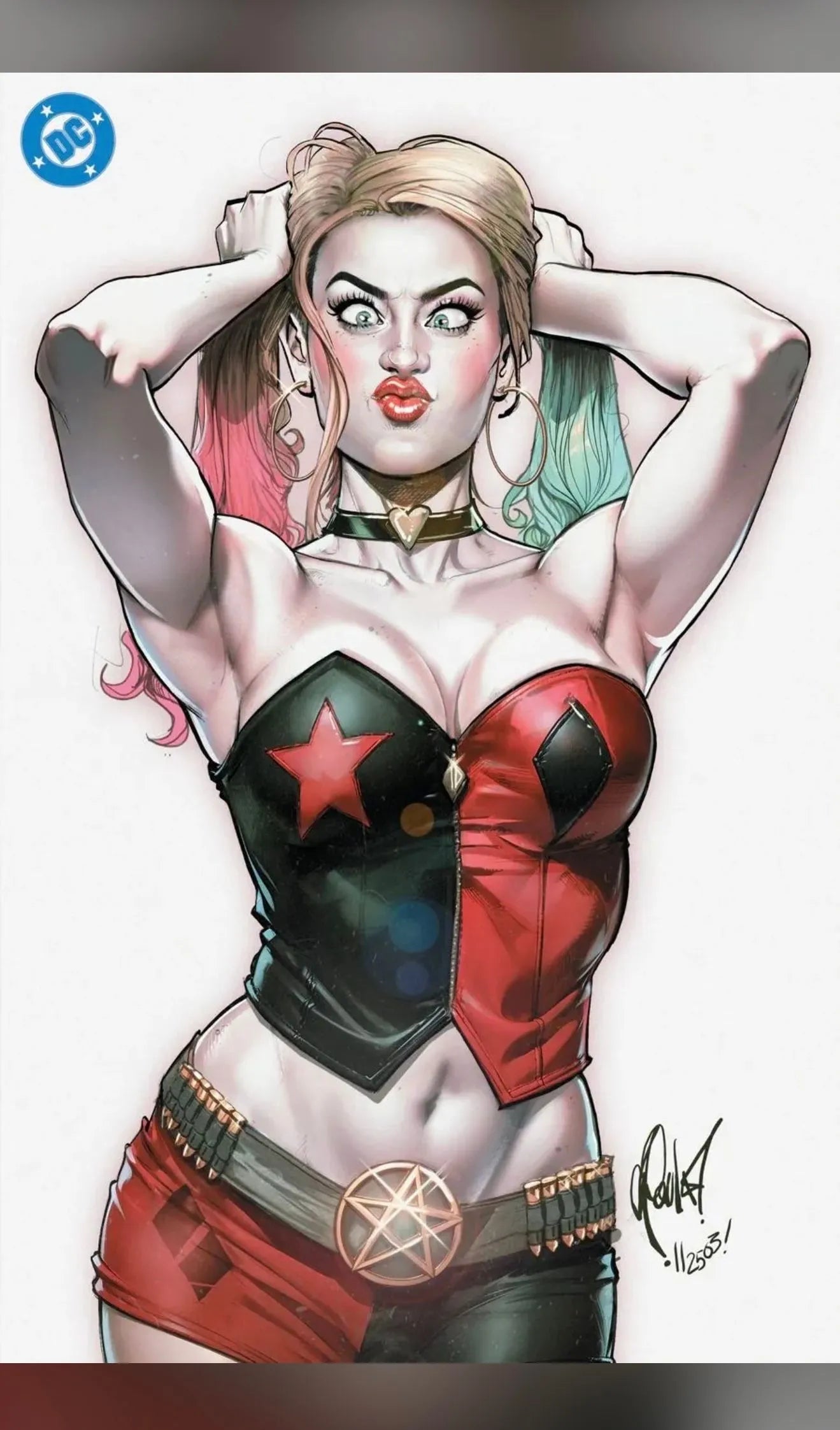 π Harley Quinn #51 (FOIL) β Cedric Poulat Variant | LTD 1000