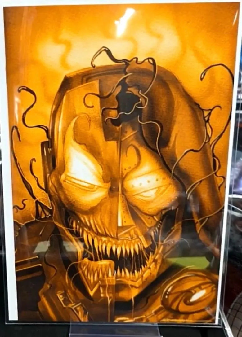 🔥 Gorkem Demir GOLD variant Iron Man vs. Doctor Doom –SOLD OUT Fan Expo Exclusive | Victorious Comic