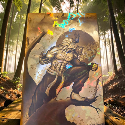 Jujutsu Kaisen: Gold Hanami – Anime Expo Nerd Honey Exclusive Drop 🎨 Original Artwork by Jordan Wadley 🔥 Limited Print Run Exclusive
