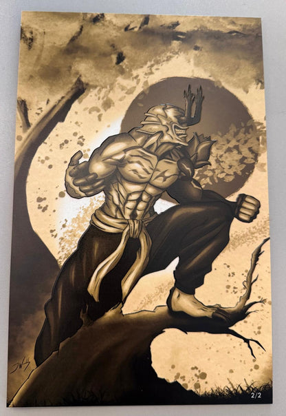 Jujutsu Kaisen: Gold Hanami – Anime Expo Nerd Honey Exclusive Drop 🎨 Original Artwork by Jordan Wadley 🔥 Limited Print Run Exclusive