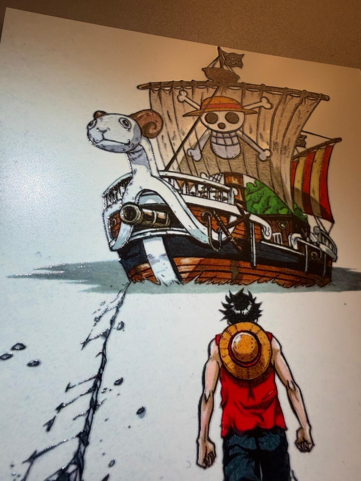 Luffy: Akira Homage – Anime Expo Nerd Honey Exclusive Drop 🎨 Original Artwork by Shehzan Qureshii 🔥 Limited Print Run Exclusive