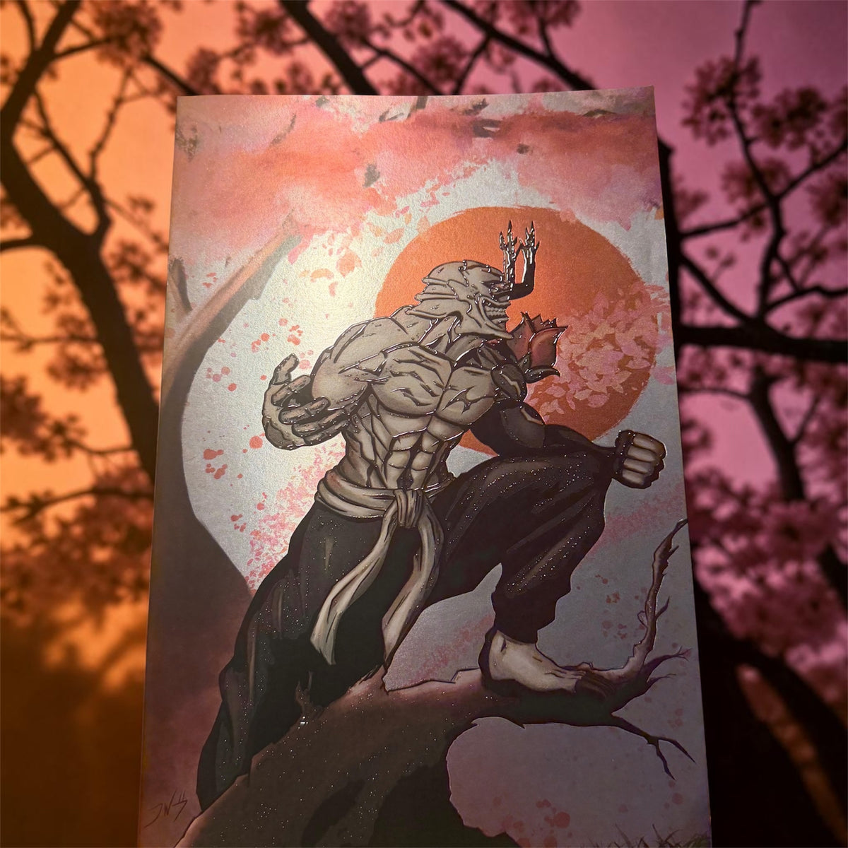 Jujutsu Kaisen: Hanami – Anime Expo Nerd Honey Exclusive Drop 🎨 Original Artwork by Jordan Wadley 🔥 Limited Print Run Exclusive