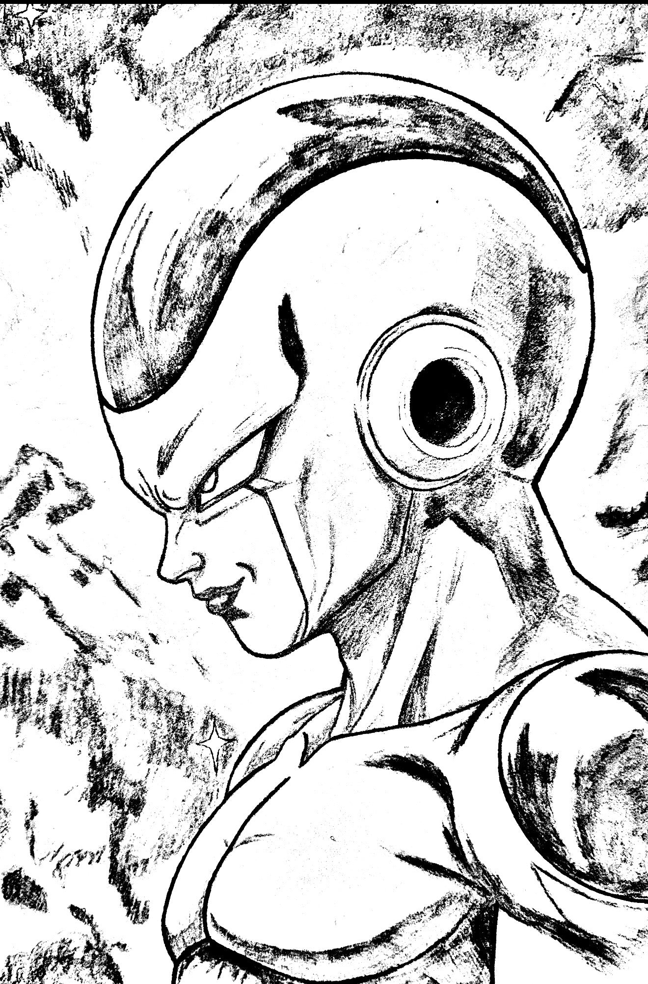 Dragon Ball: Sketch Frieza – Anime Expo Exclusive Drop 🔥 Ultra Limited Print Run Exclusive