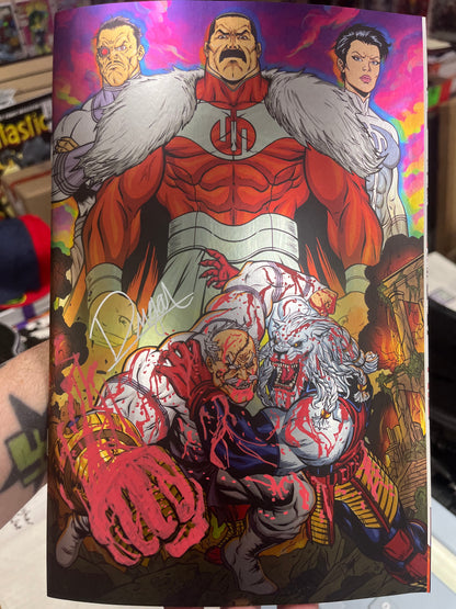 Invincible Universe: Battle Beast #12 Deegan Puchkors, Nerd Honey DragonCon Exclusive Virgin Foil Variant
