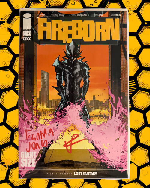 Fireborn #1 – Patrick Mulholland Absolute Batman Homage Variant C
✍️ 2x SIGNED by Curt Pires & Franklin Jonas