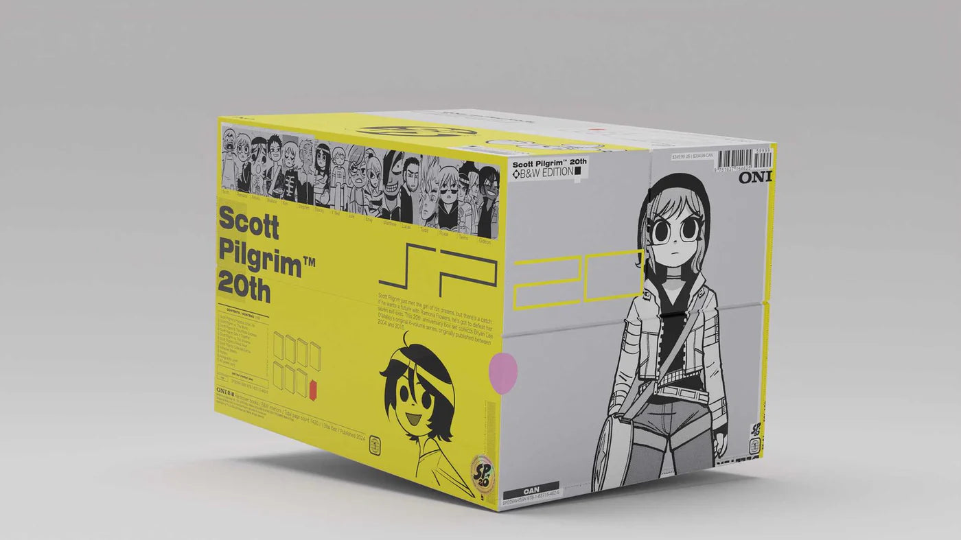 Scott Pilgrim 20th Anniversary B&W Hardcover Box Set