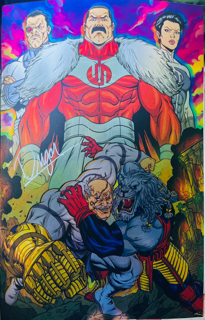 Invincible Universe: Battle Beast #12 Deegan Puchkors, Nerd Honey DragonCon Exclusive Virgin Foil Variant
