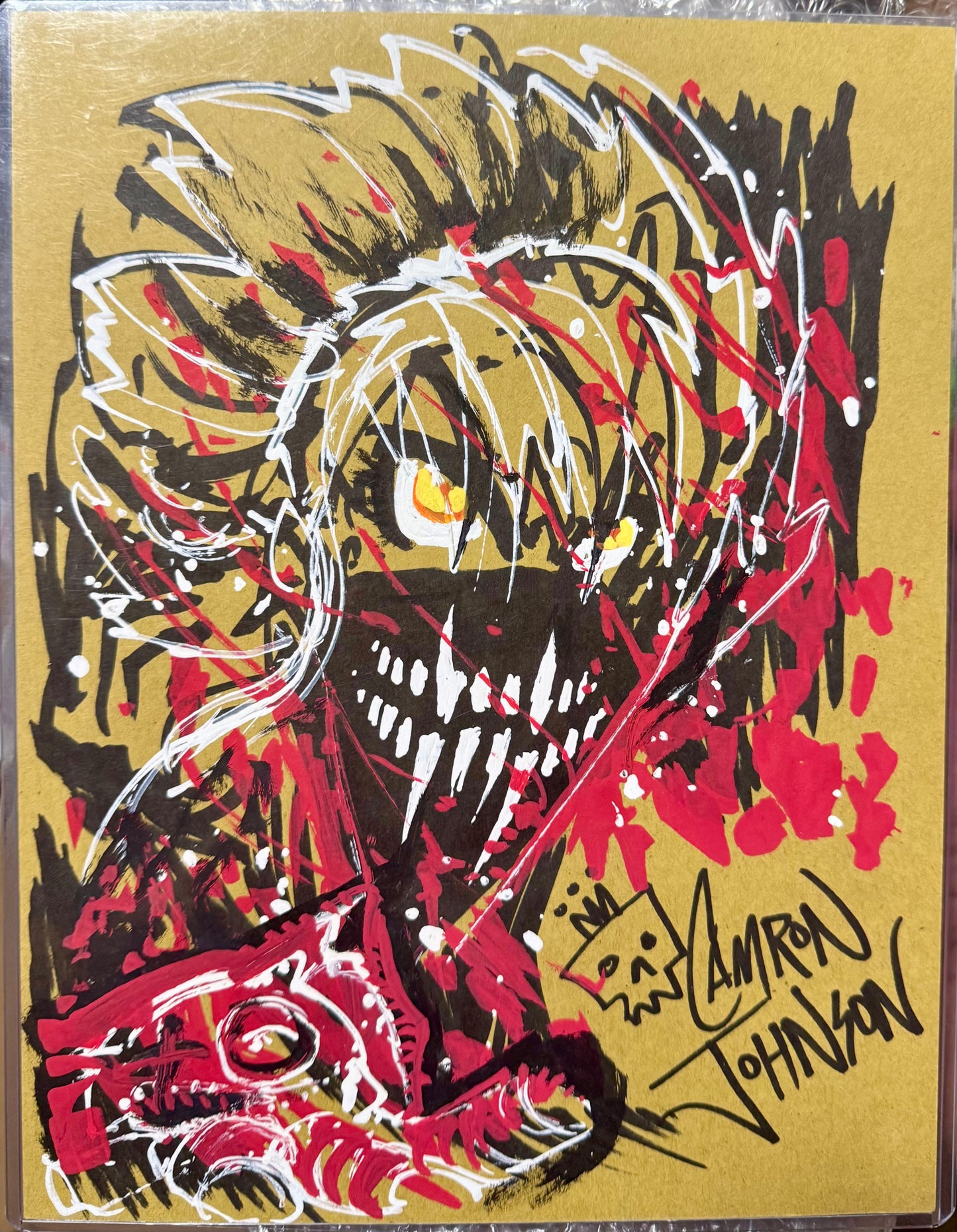 Original Erica Slaughter Artwork by Camron Johnson | Signed + COA | Something Is Killing the Children Fan Art