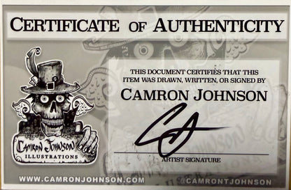 Original Erica Slaughter Artwork by Camron Johnson | Signed + COA | Something Is Killing the Children Fan Art