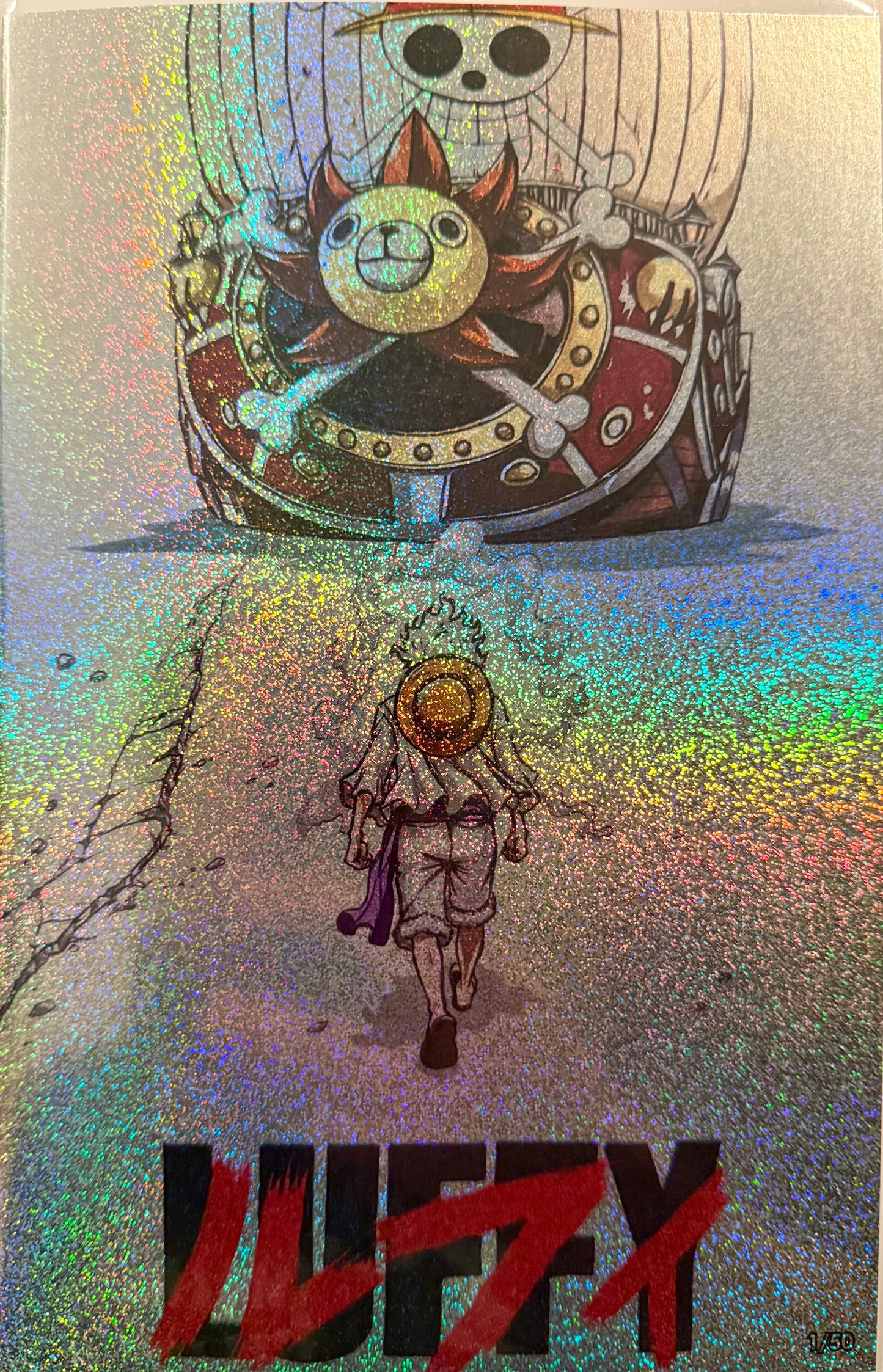 Luffy: Akira Homage – Anime Expo Nerd Honey Exclusive Drop 🎨 Original Artwork by Shehzan Qureshii 🔥 Limited Print Run Exclusive