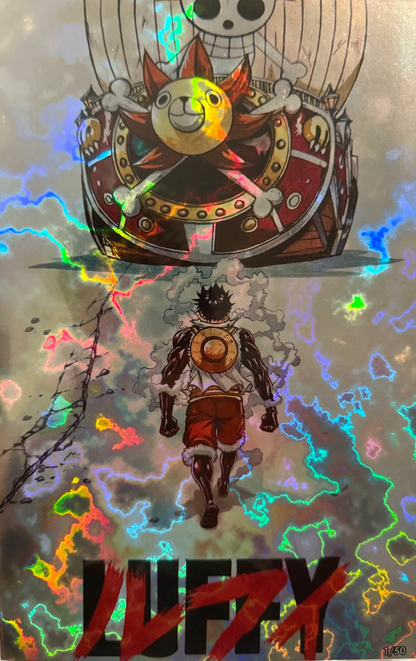 Luffy: Akira Homage – Anime Expo Nerd Honey Exclusive Drop 🎨 Original Artwork by Shehzan Qureshii 🔥 Limited Print Run Exclusive