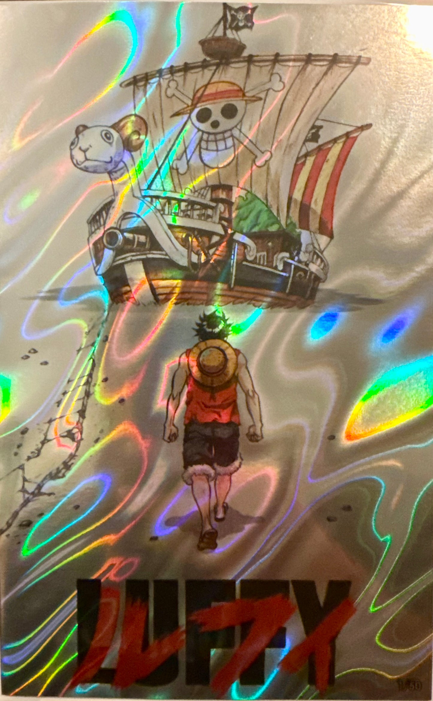Luffy: Akira Homage – Anime Expo Nerd Honey Exclusive Drop 🎨 Original Artwork by Shehzan Qureshii 🔥 Limited Print Run Exclusive