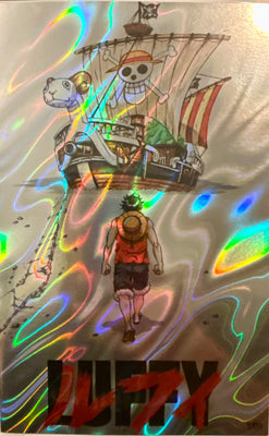 PRE-SALE: Luffy: Akira Homage – Anime Expo Nerd Honey Exclusive Drop 🎨 Original Artwork by Shehzan Qureshii 🔥 Limited Print Run Exclusive