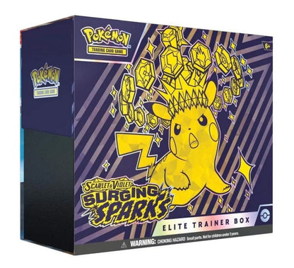 Scarlet Violet: Surging Sparks - Elite Trainer Box Case