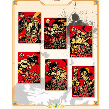 🏴‍☠️ One Piece Anime Card Booster Box – Full Character Set (Luffy, Zoro & More)