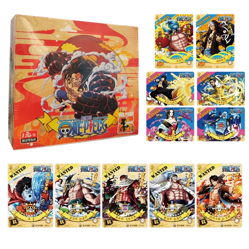 🏴‍☠️ One Piece SR/SSR Trading Card Collection Box (Luffy, Nami & More)