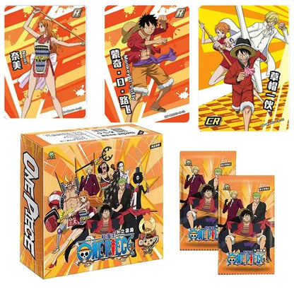 🏴‍☠️ One Piece SR/SSR Trading Card Collection Box (Luffy, Nami & More)