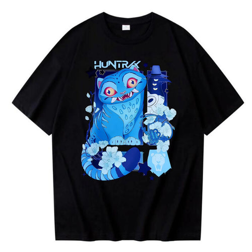 🐯 Derpy Tiger 2025 Movie Tee – KPop Demon Hunters x Harajuku Style