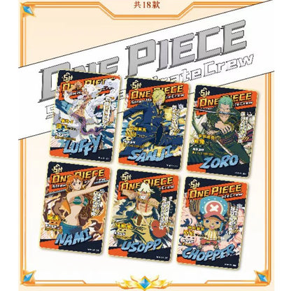 🏴‍☠️ One Piece Anime Card Booster Box – Full Character Set (Luffy, Zoro & More)