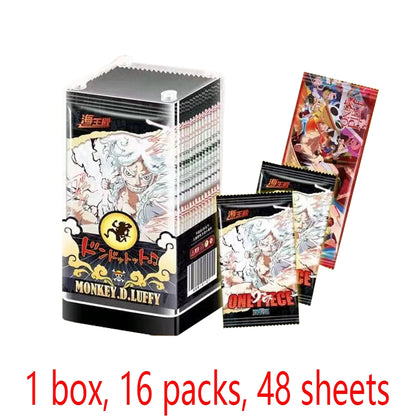 🏴‍☠️ One Piece Anime Card Booster Box – Full Character Set (Luffy, Zoro & More)