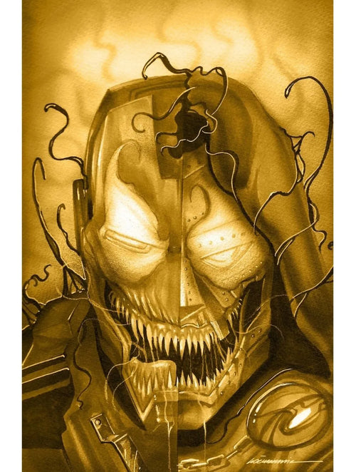 🔥 Gorkem Demir GOLD variant Iron Man vs. Doctor Doom –SOLD OUT Fan Expo Exclusive | Victorious Comic