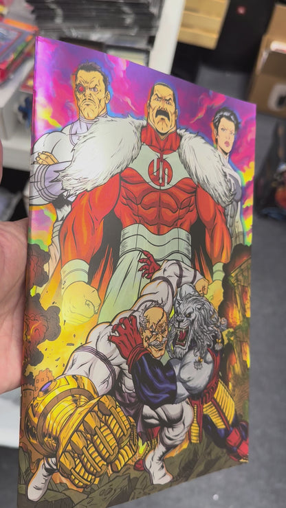 Invincible Universe: Battle Beast #12 Deegan Puchkors, Nerd Honey DragonCon Exclusive Virgin Foil Variant